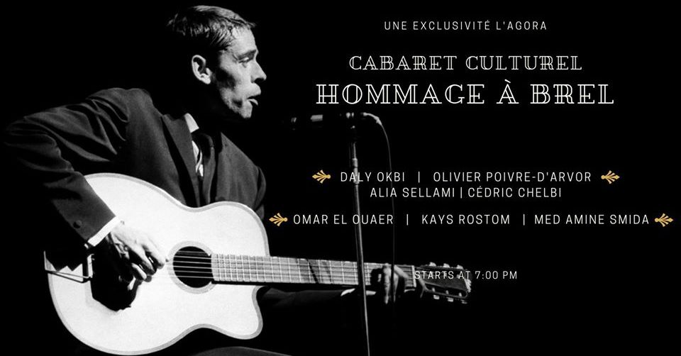 Le retour du Cabaret Culturel : Hommage à Jacques Brel!