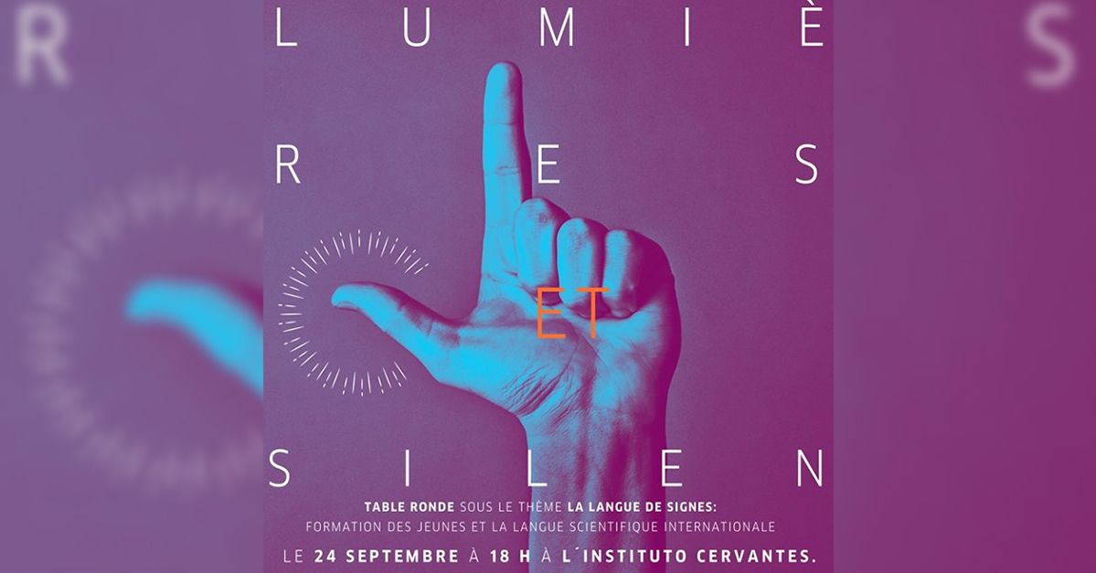 Table ronde: La langue des signes : lumières et silences