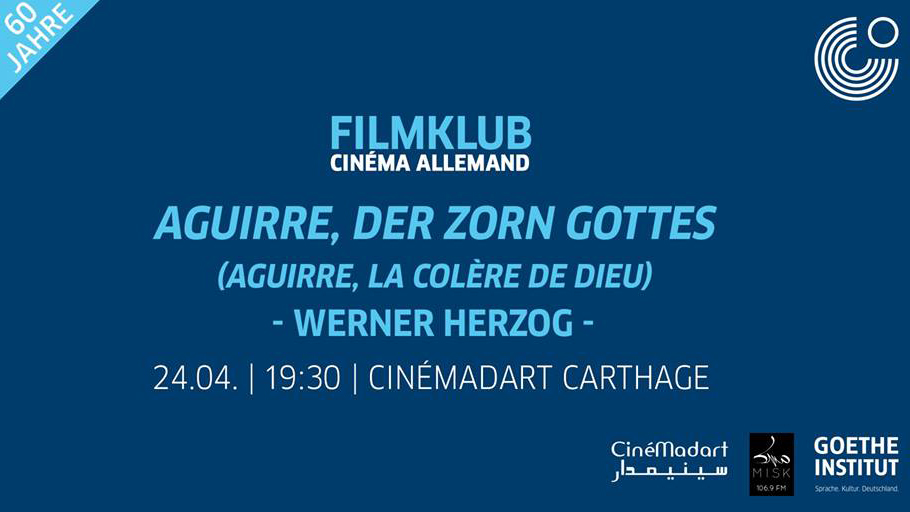 Filmklub : La colère de Dieu de Werner Herzog au CinéMadart