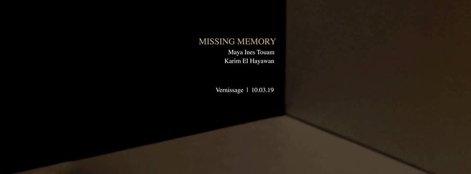 Missing memory - Duo show à Ghaya Gallery