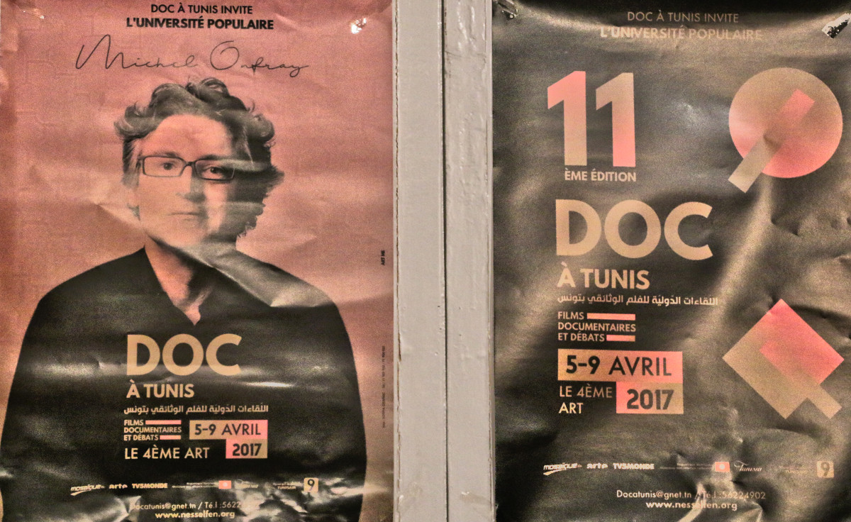 L'université populaire avec Michel Onfray au DOC A TUNIS