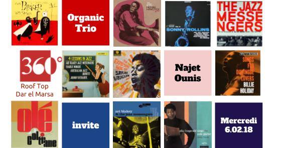 Organic Trio & Najet Ounis au Rooftop 360 de Dar El Marsa