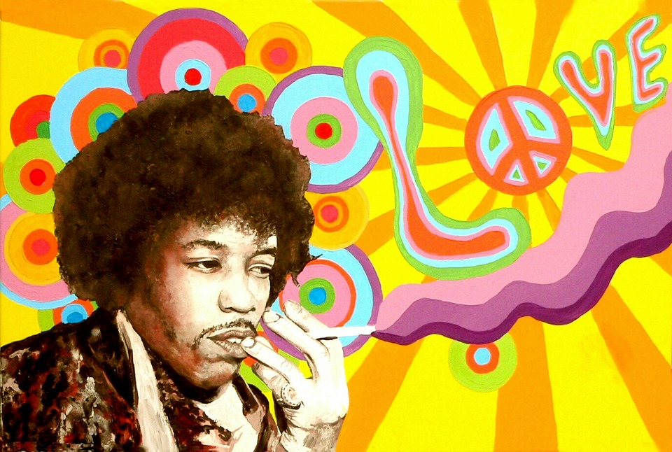 Jimi Hendrix : « Ne changez pas les réglages de votre chaîne stéréo. Les effets sont voulus ».