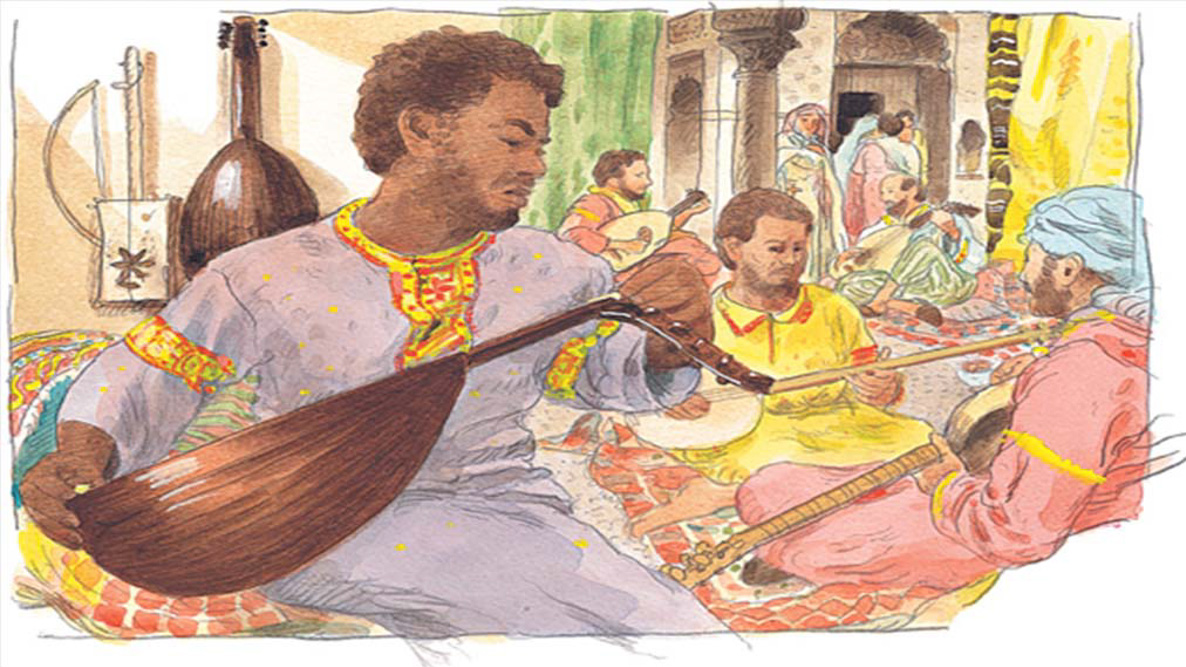 زرياب الطائر المبشّر بألوان أخرى للحياة والموسيقى
