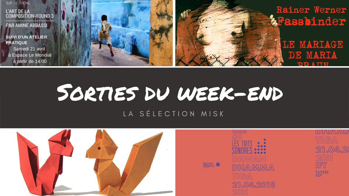 Sorties du week-end : la sélection Misk